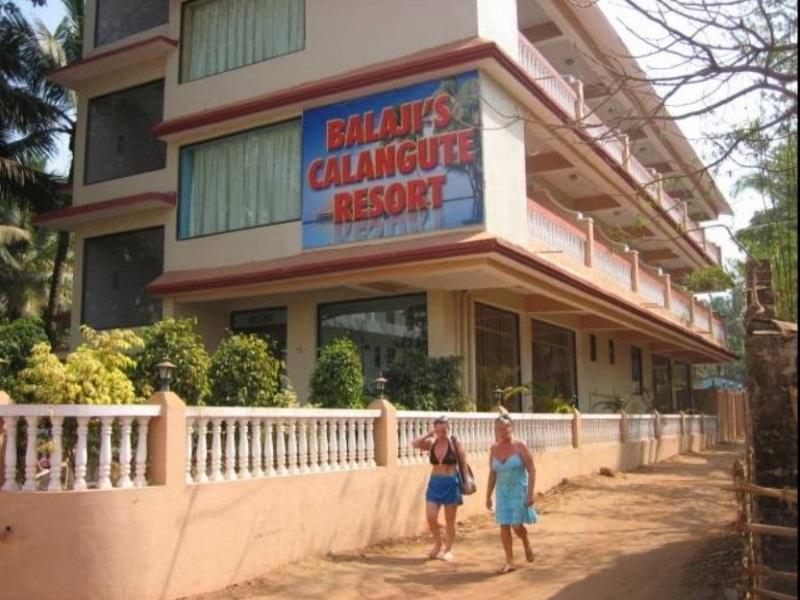 Hotel Balaji Calangute Resort Dış mekan fotoğraf